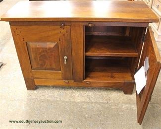  Antique Style SOLID Cherry 2 Door all Pegged Construction Server

Auction Estimate $200-$400 – Located Inside 