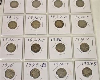  Sheet of 16 U.S. Buffalo Nickels

Auction Estimate $10-20 – Located Inside 