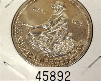  Silver 999 The American Prospector 1985 Coin

Auction Estimate $20-$50 – Located Inside 