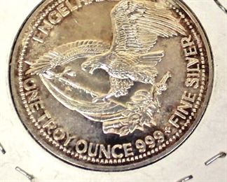  Silver 999 The American Prospector 1985 Coin

Auction Estimate $20-$50 – Located Inside 