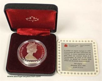  Canadian Silver Commemorative Coin

Auction Estimate $20-$50 – Located Inside 
