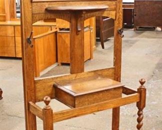 ANTIQUE Oak Umbrella Stand Hat Rack 
Auction Estimate $200-$400 – Located Inside

