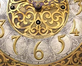 ANTIQUE Mahogany Tall Case Grand Father Clock with 5 Tubes from Baltimore
Auction Estimated $400-$800 – Located Inside
