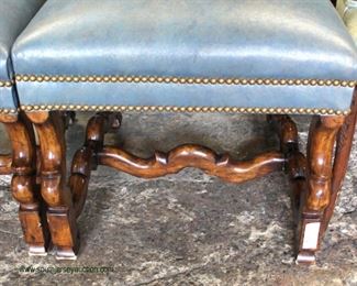 Set of 8 High Back William and Mary Leather Dining Room Charis
Auction Estimate $400-$800 – Located Inside
