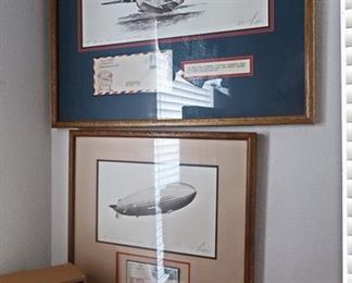 Hindenburg Framed Art