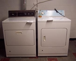 Kenmore Dryer & Roper Dryer