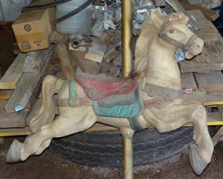 Carrousel Horse (Found in Barn) 
