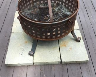. . .  a nice portable fire pit.