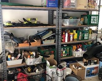 GARDENING ITEMS, GARAGE GOODIES