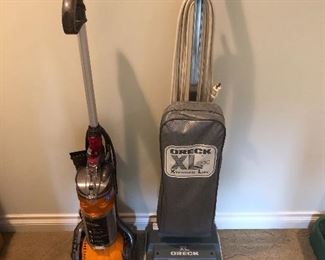 ORECK and 3 DYSON VACUUMS 