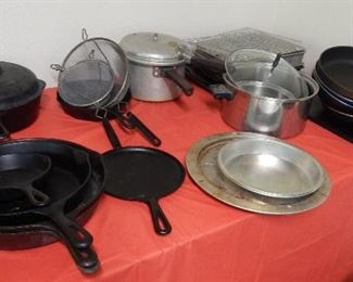 Cast Iron Including Griswald & Wagner, and more