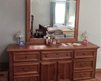 Stanley Furniture Co Dresser and Mirror