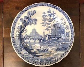 The Spode Blue Room Collection plate