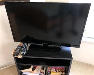 One of several flat screen TVs 
Large one Sold