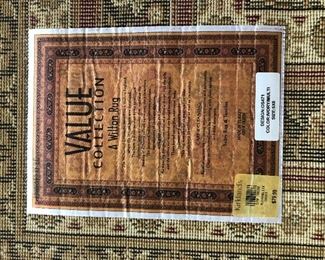 One of several area rugs for sale