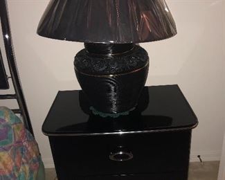 Pair of in tables for the European bedroom