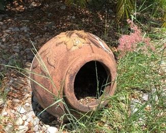 I have four terra-cotta garden pots available at my upcoming estate sale in pebble Creek which is off of Wickham Road behind TD Bank $50 each very heavy