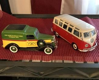 John Deere-Limited Edition by Liberty Classics and a Volkswagon Van "Samba" by Maisto Die Cast.                            