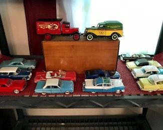 Diecast model cars
