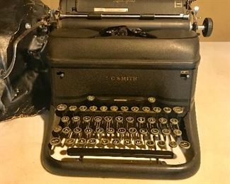 Vintage L C Smith typewriter 