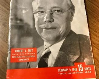 1948 Life Magazine with Robert Taft cover