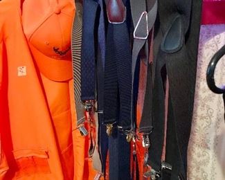 Large selection of suspenders