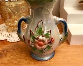 Vintage Lusterware Vase, make in Brazil