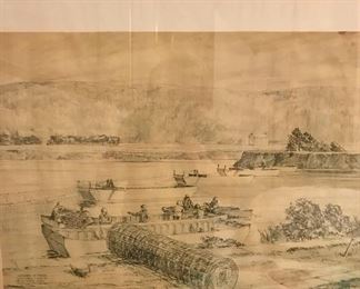 WW II prints of original illustrations by S/Sgt Rudy Wedow