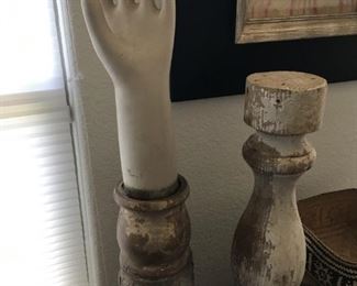 glove porcelain hands 