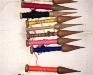 vintage Tapestry  bobbins 