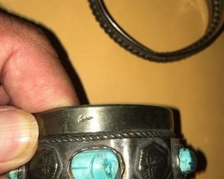 sterling silver & turquoise 