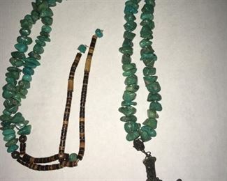 native american turquoise necklaces  