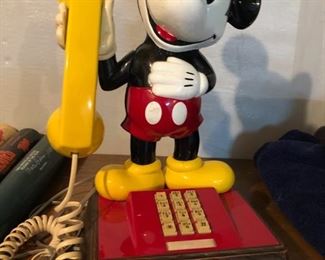 Mickey Mouse vintage phone