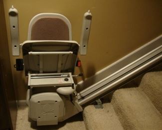 Acorn stair lift with remotes