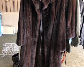 Ladies mink coat