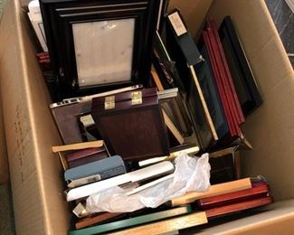 Tons of picture frames
