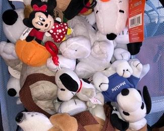 Tons of plush animals (even more than this pic!)