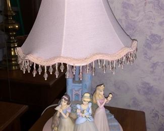 Disney princess lamp