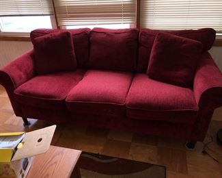 Walter E. Smithe red couch!