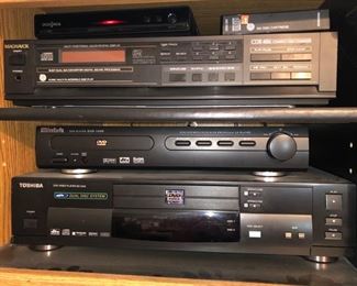 DVD and CD players