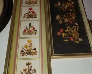 Pressed flowers 