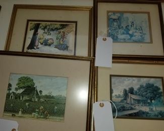 Various prints 