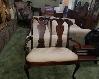 Master bedroom bench seat 