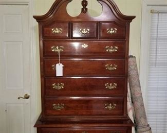 Dixie, cherry highboy 