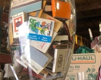 collectable matches 1950's & 60's...