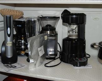 Coffee maker and small appliances