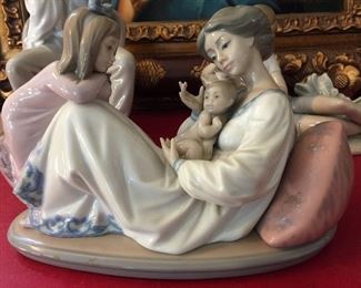 Various large size Lladro’s