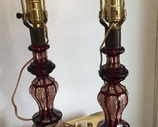 Murano Glass lamps