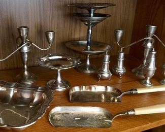Many pieces of Sterling Silver items