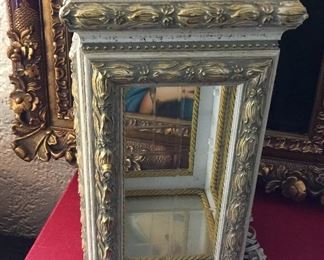 Horchow Marble case with lamp